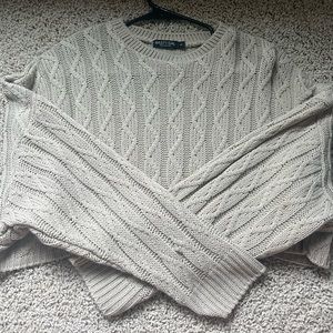Nasty Gal Cropped Sweater